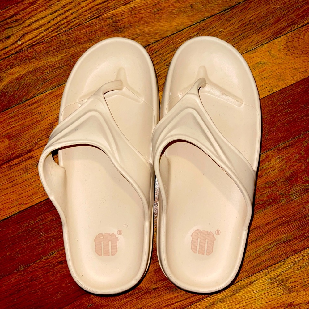 Nude sandals